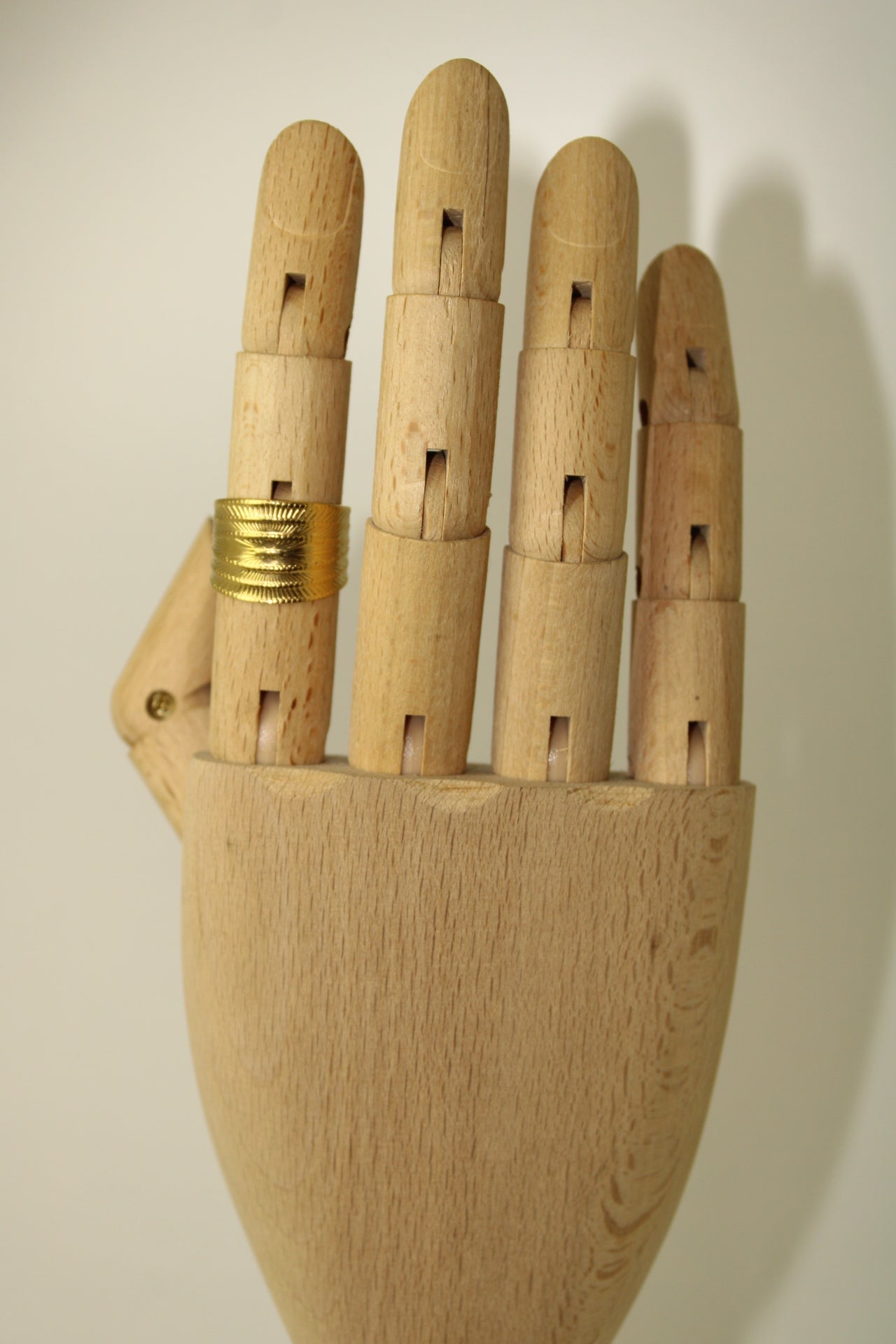 anel singelo dourado