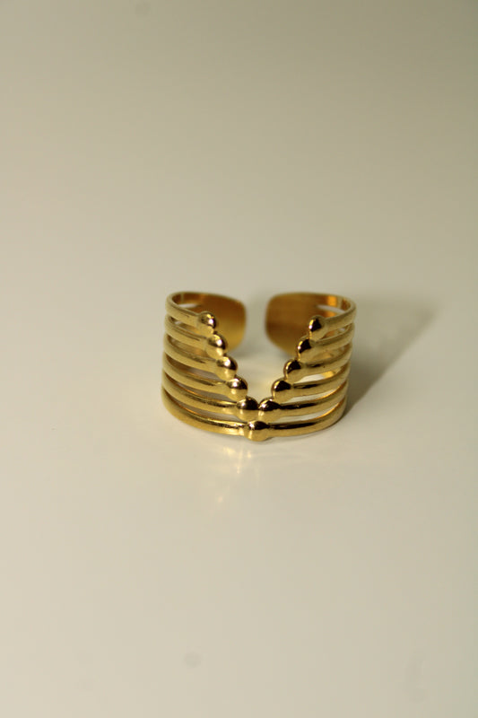 anel v dourado
